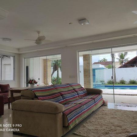 Casa Com Piscina A 150M Da Praia Da Enseada غوارويا المظهر الخارجي الصورة