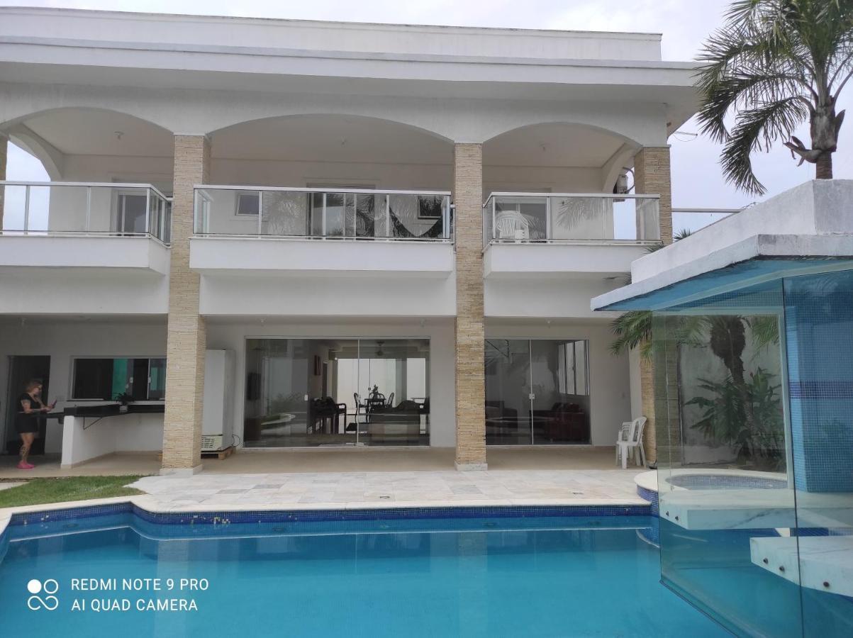 Casa Com Piscina A 150M Da Praia Da Enseada غوارويا المظهر الخارجي الصورة